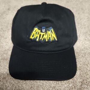 Kith X Batman Black Cap with  Logo Patch